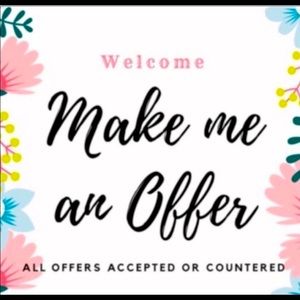 All offers accepted or countered!